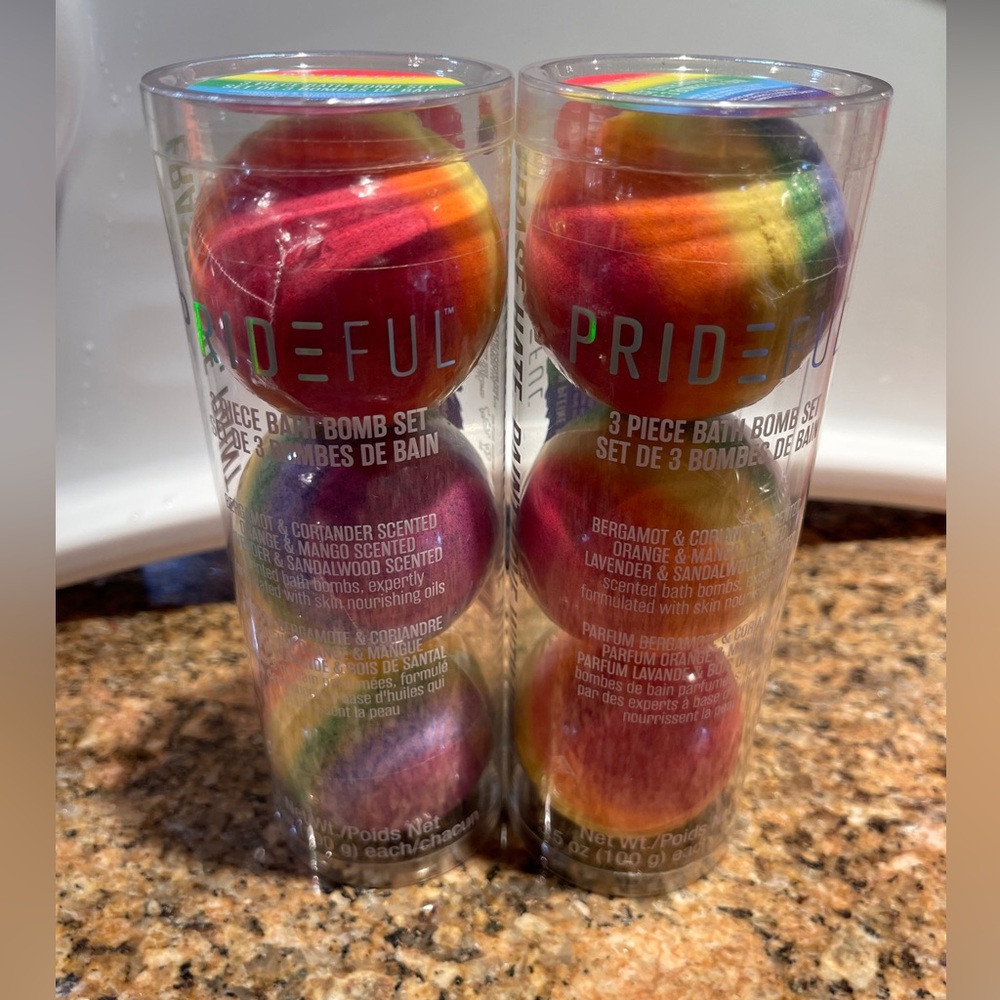 Price for three piece bath bomb set 2X